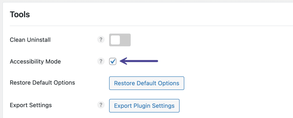 Enable Accessibility Mode in Novashare