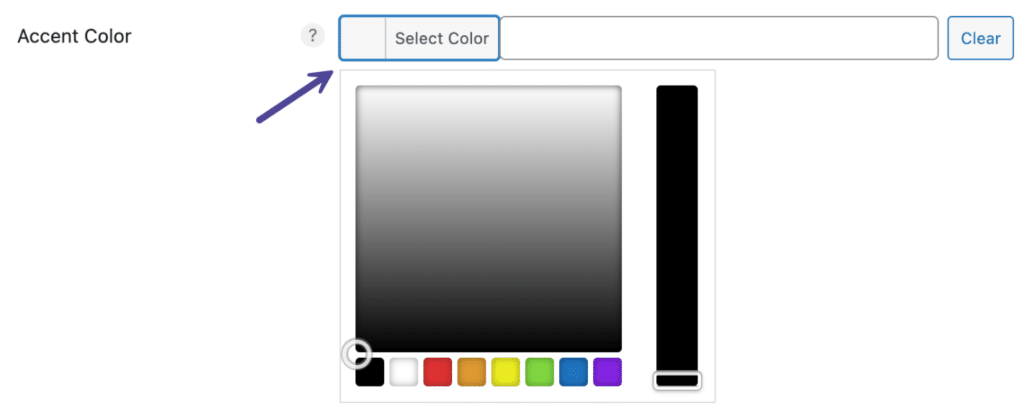 Novashare default accent color