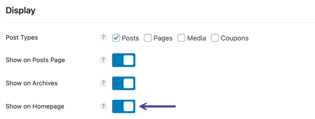 Novashare floating bar on homepage