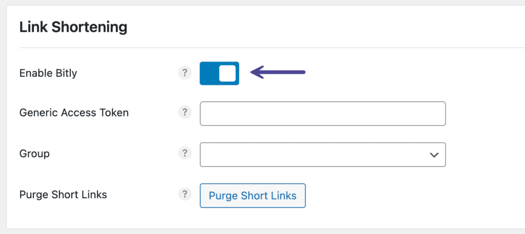 Novashare link shortening