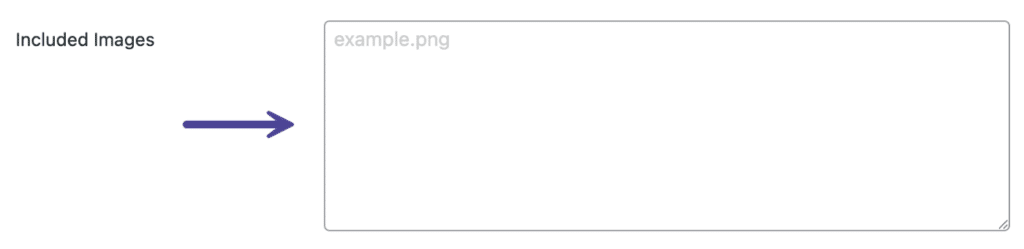 Include an image for pins