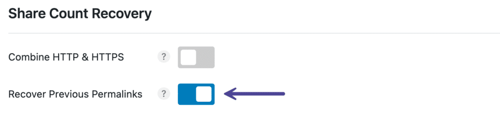 Recover previous permalinks