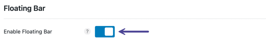 Enable floating bar social share buttons in Novashare