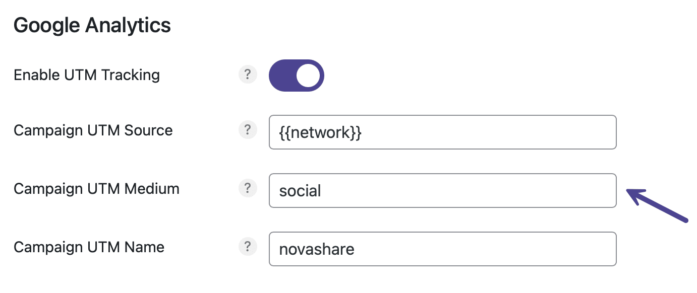 How to configure UTM parameters for Google Analytics - Novashare