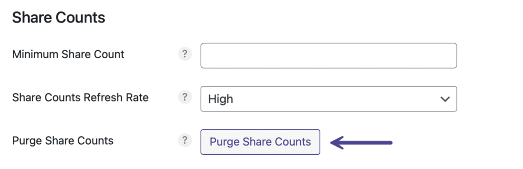 Novashare purge share counts