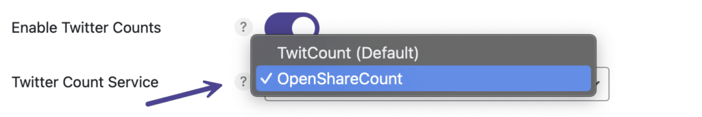 Twitter Count Service - OpenShareCount